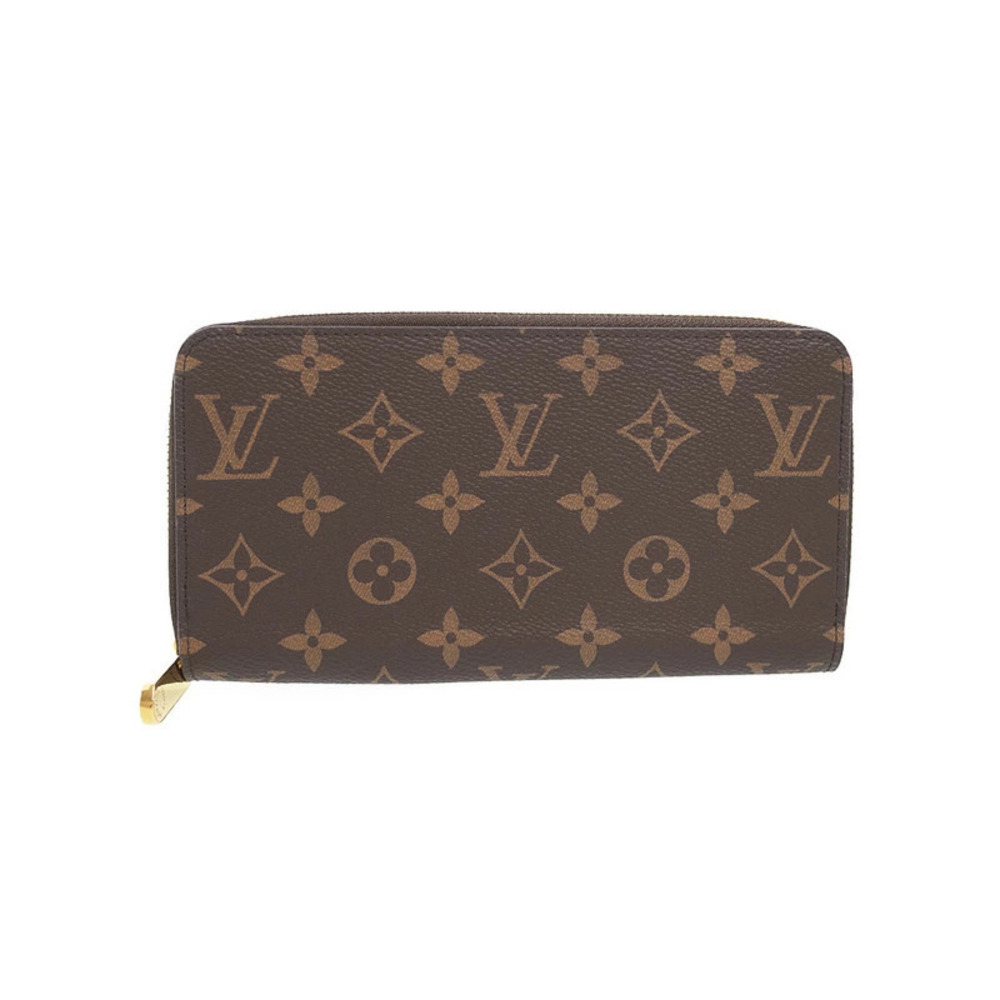 Louis Vuitton Monogram Zippy Wallet Round Zipper Long
